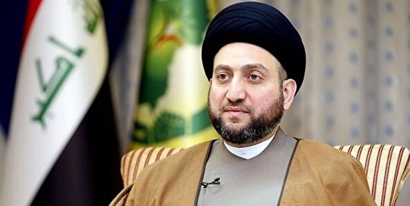 Young Journalists Club - Sayyid Ammar al-Hakim offered his condolences on the death of Ayatollah Fateminia