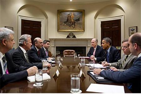 ورود ناگهانی اوباما به جلسه یک مقام ارشد صهیونیست، وی را شوکه کرد