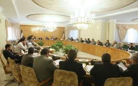 جلسه هیئت دولت به ریاست احمدی نژاد برگزار شد