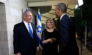 شوخی معنادار اوباما با همسر نتانیاهو+ فیلم و عکس