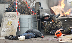 حمله معترضان اوکراینی به مقر اداره امور غیرنظامی شهر "ادسا"