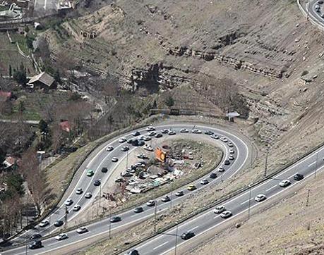 کاهش 12 درصدی تردد جاده ای / آزادراه کرج – تهران پرترددترین محور شد