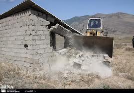 76تخریب مورد ساخت و ساز غیر مجاز در  مزارع بابل