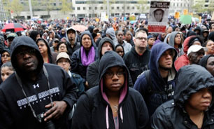تظاهرات مردم آمریکا در در پی کشته شدن یک سیاه‌پوست دیگر