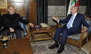 رئیس مجلس با همتای لبنانی خود دیدار کرد