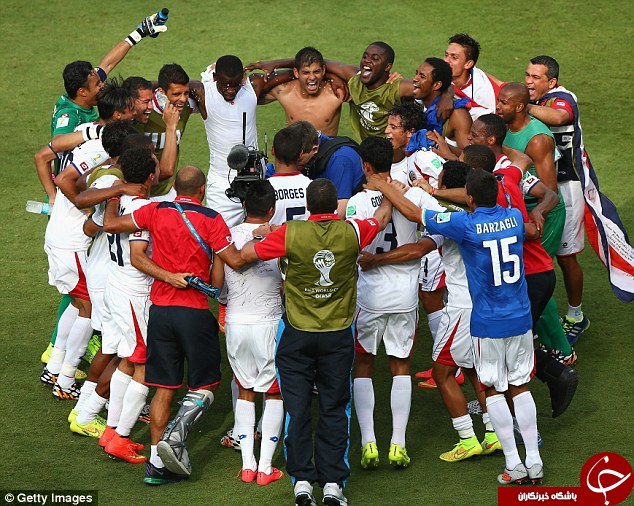 چگونه کاستاریکا شگفتی‌ساز جام جهانی 2014 شد؟