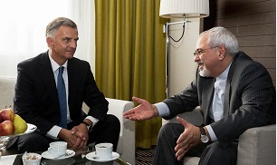 ظریف با وزیرخارجه سوئیس دیدار کرد
