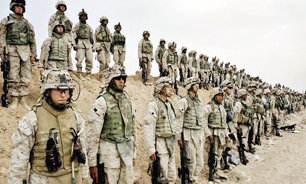 هزاران سرباز آمریکایی منتظر چراغ سبز اوباما برای ورود به خاک عراق هستند