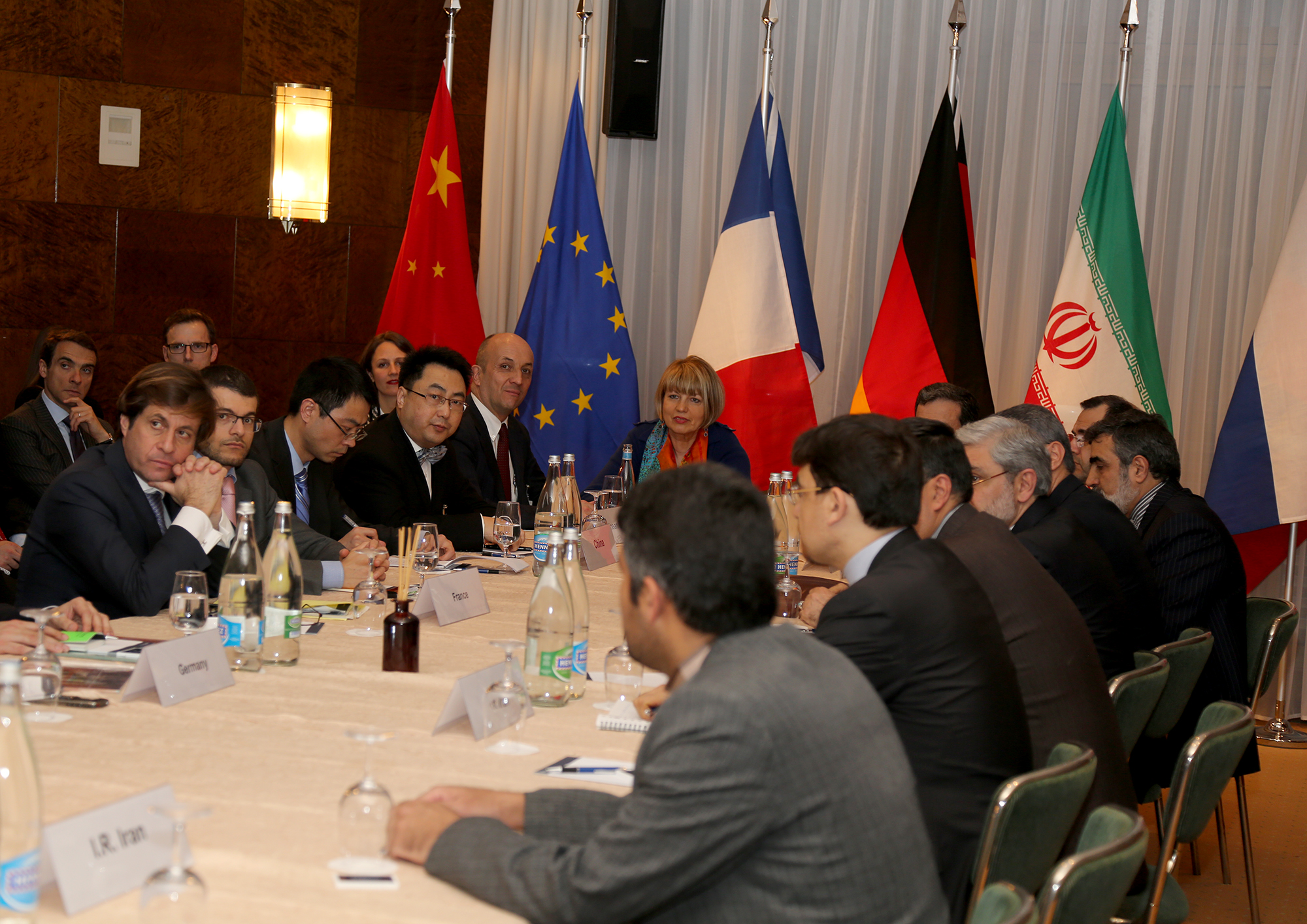 پایان گفتگوهای هسته‌ای ایران و 1+5/ بازگشت مذاکره کنندگان به تهران + تصاویر
