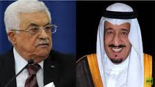 محمود عباس: پادشاه عربستان از طرح پایان اشغالگری اسرائیل حمایت کرد
