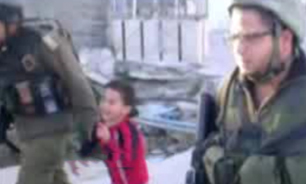 بازداشت کودک ۶ ساله فلسطینی به‌دست صهیونیست‌ها + فیلم