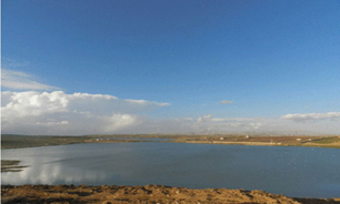 دریاچه "هفت برم شیراز" با تنوع چشم انداز