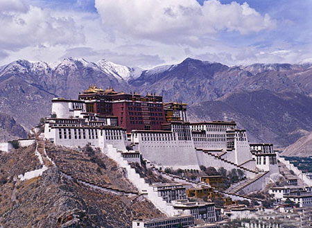 "قصر پوتالا" از شاهکارهای معماری "تبتی"+تصاویر