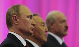 ملاقات رؤسای جمهور روسیه، بلاروس و قزاقستان با پروشنکو