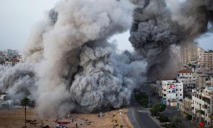 تخریب مقر وزارت دارايی فلسطين در غزه/ حمله هوایی به یک مرکز تفریحی و شهادت 10 کودک