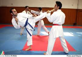 پایان مسابقات کاراته جام رمضان در شهرستان زاهدان