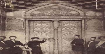 قدیمی‎تری ‎درب ‎ورودی ‎حرم‎ امام‎ علی(ع) + عکس