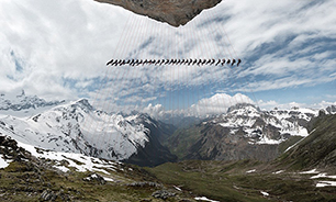 تصاویری خارق‌العاده از ورزش‌های کوهستانی در آلپاین سوئیس