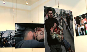 آغاز به کار نمایشگاه غزه در خون با حضور آثار هنرمندان جهان
