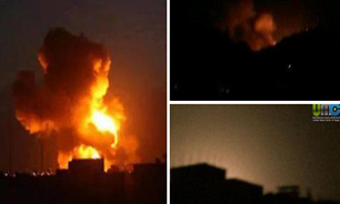 حمله هوایی ائتلاف بین المللی در نزدیکی شهر عین العرب