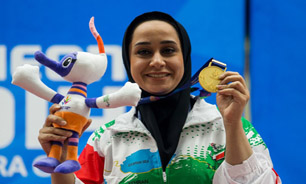 ساره جوانمردی بهترین ورزشکار زن سال 2014 آسیا شد