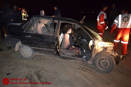 تصادف مرگبار جاده مشهد به سرخس + تصاویر