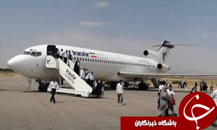 انتقال  زائران حج عمره و حج تمتع از فرودگاه مهر آباد به امام خمینی(ره)