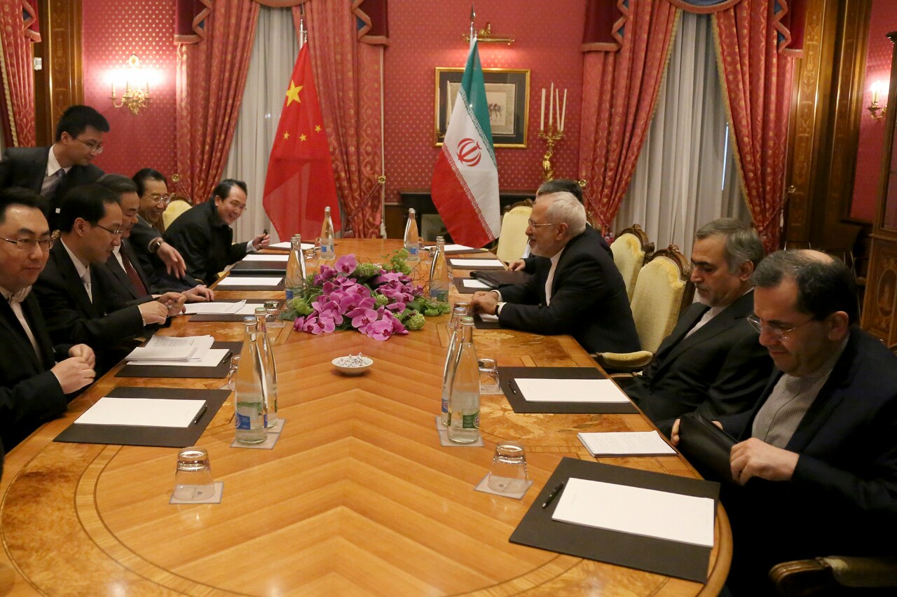 رایزنی وزرای امورخارجه ایران و چین پایان یافت + تصاویر