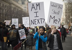 تظاهرات آمریکایی ها علیه خشونت های پلیس
