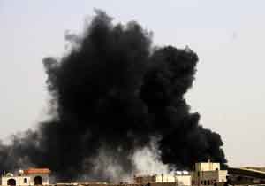 بمباران مدرسه‌ای در یمن بوسیله جنگنده‌های سعودی