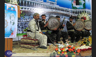 مراسم مولودی خوانی درکانون فجر شهرستان مهاباد