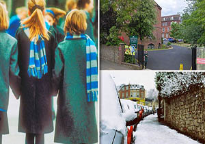 ممنوعیت پوشیدن پالتو برای دانش آموزان یک مدرسه در زمستان! + تصویر
