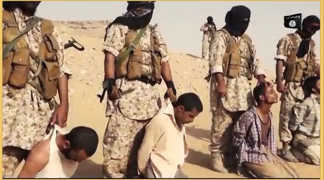 اعدام چهار زندانی به دست عناصر داعش در یمن+ تصاویر