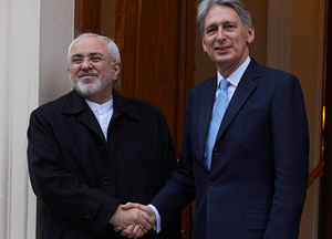 گاردین: گرم شدن پیوند ایران و انگلیس در پی سفر ظریف به لندن
