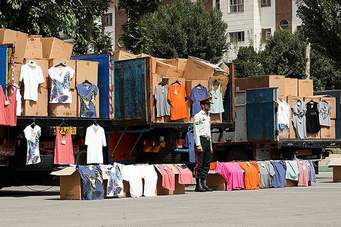 اتوبوس حامل کالای قاچاق در زنجان متوقف شد