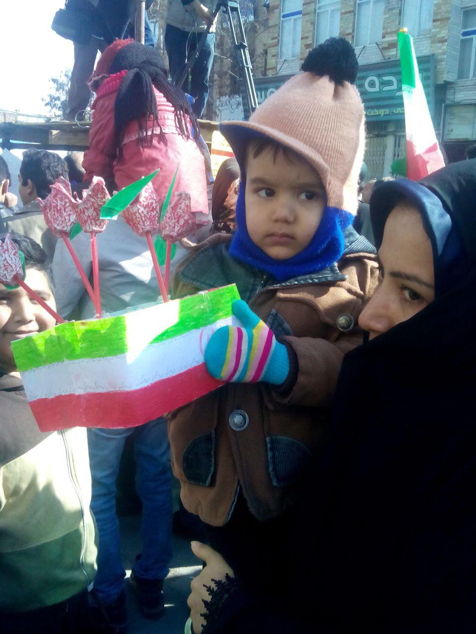 آغاز راهپیمایی مردم اراک در  یوم الله 22 بهمن + تصاویر