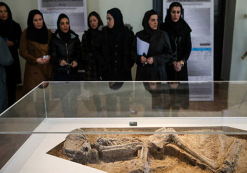 زن 7 هزار ساله تهران در موزه ملی ماند