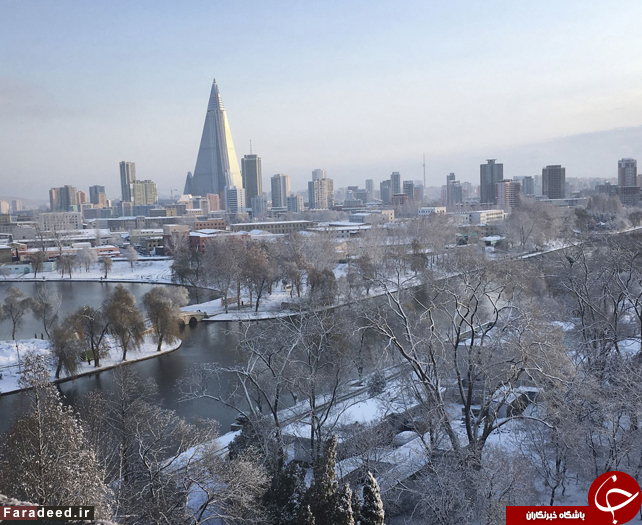 کره شمالی در فصل زمستان +عکس