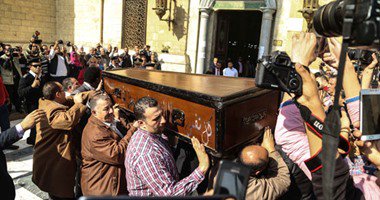 تشییع پیکر حسنین هیکل در قاهره+ تصاویر