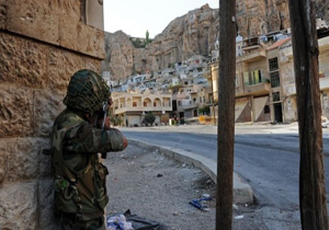 تسلط نیروهای ارتش سوریه بر منطقه ای در لاذقیه