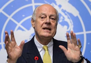 دی‌میستورا: دور بعدی مذاکرات سوریه 9 مارس برگزار می‌شود