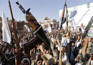 اصابت موشک قاهر 1 يمنی‌ها به تجمع بزرگ متجاوزان