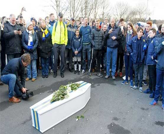 عجیب‌ترین تشییع جنازه فوتبالی! + عکس