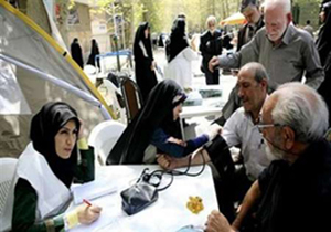 خدمت رسانی پزشکان به روستاهای اقلید فارس