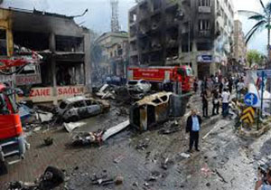 90 کشته در 5 انفجار تروریستی در ترکیه