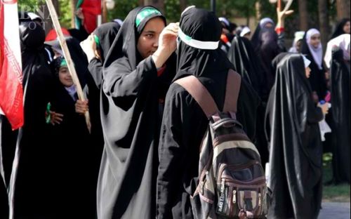 راهپیمایی عظیم حافظان حجاب در قم برگزار شد + تصاویر