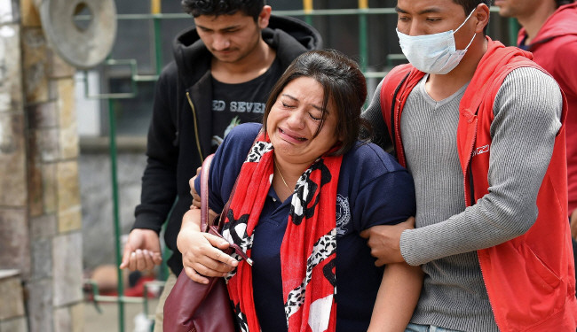 تصاویر جدید از زلزله شدید نپال