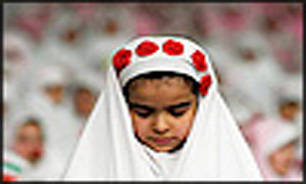 برگزاری مراسم جشن حافظان حجاب مدارس در ساری