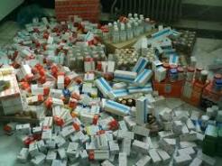 کشف 24 هزار داروی غیرمجاز در شهرستان سیب و سوران