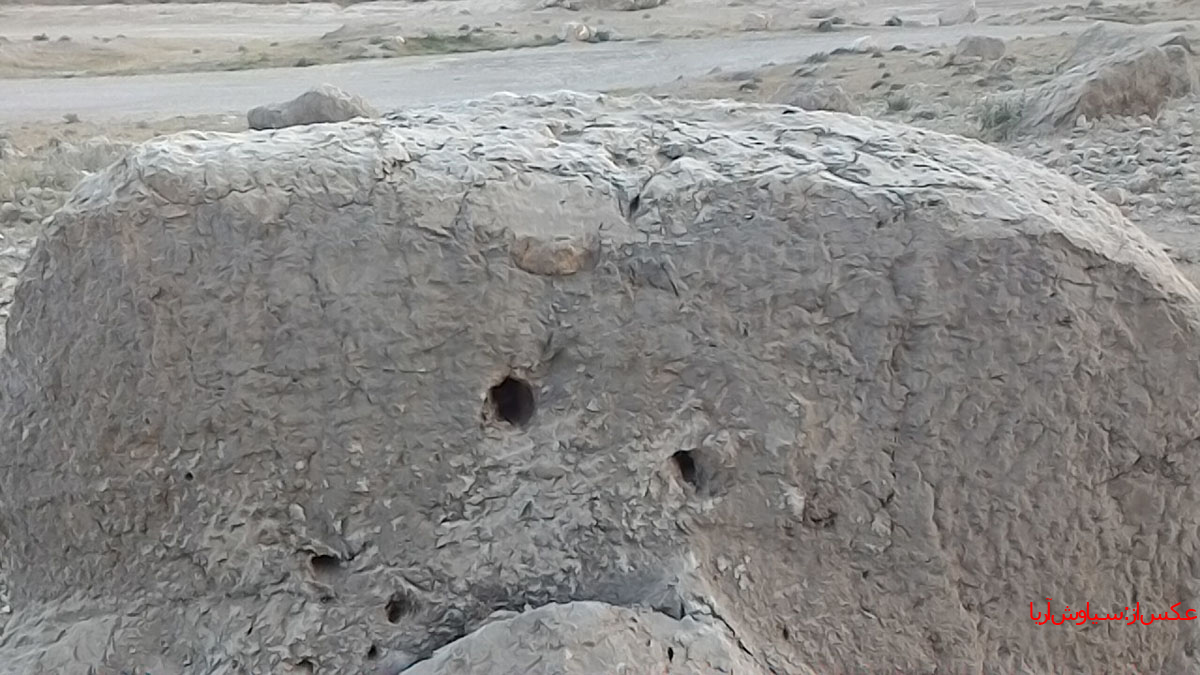 ایزدبانوی 3 هزار ساله در بیابان فارس تنها مانده